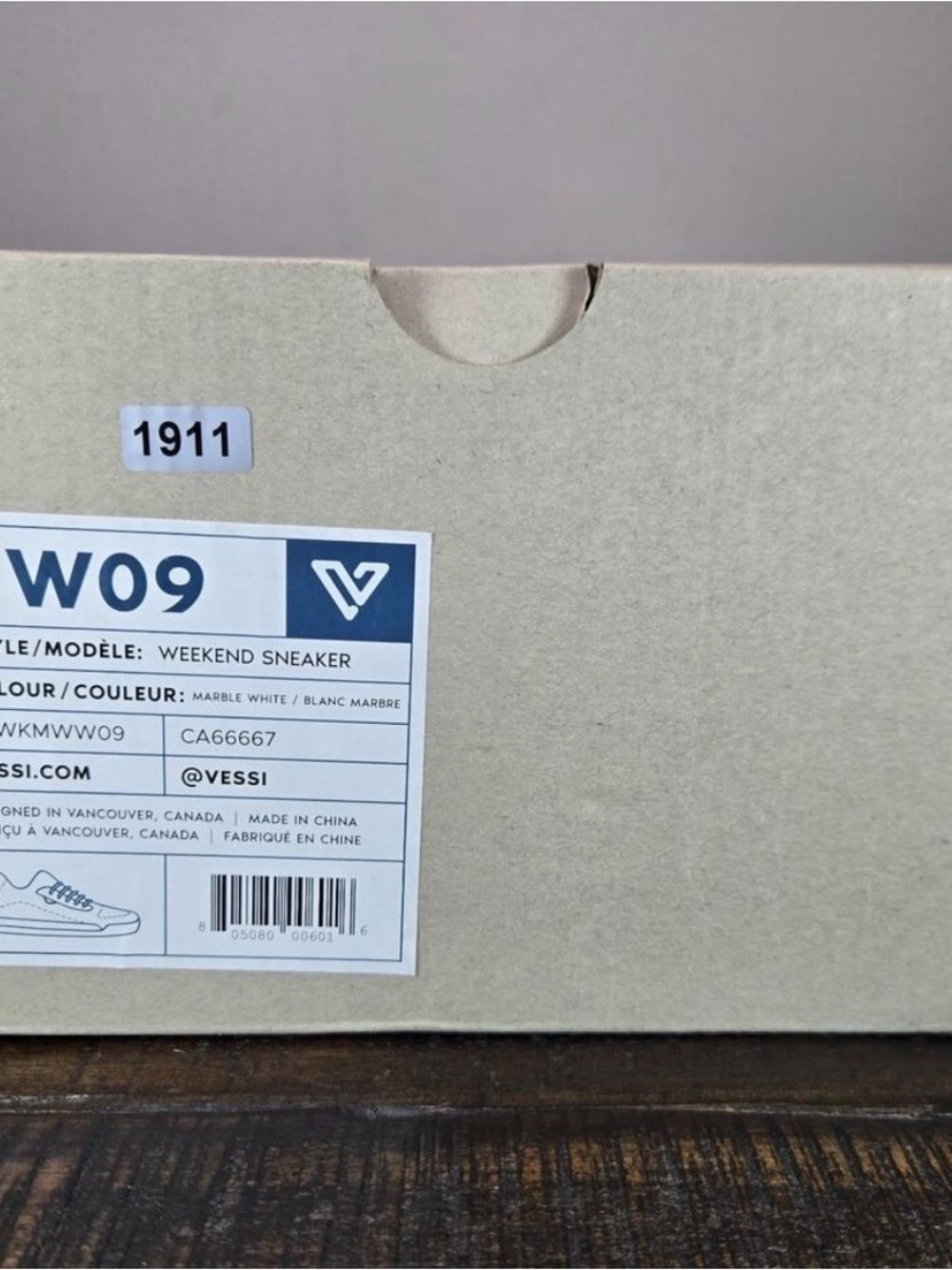 Vessi Weekend Sneaker Size 9 - Picture 7 of 7